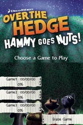 Over the Hedge - Hammy Goes Nuts! (USA) screen shot title